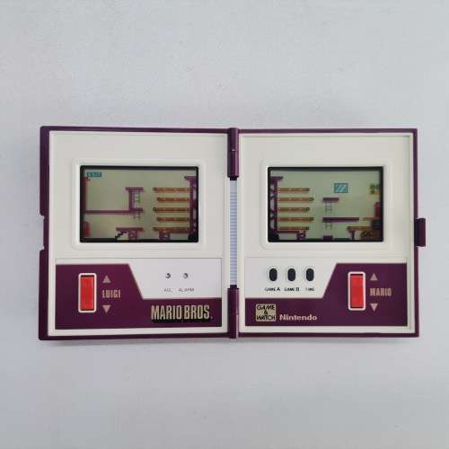 Original 1983 Nintendo Mario Bros. Game And Watch Multi Screen- Fantastic Condition 100% Working!!!