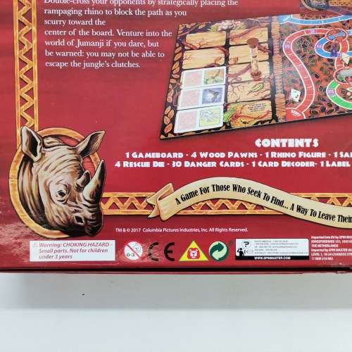 Original Boxed Jumanji Board Game - Like New!!!