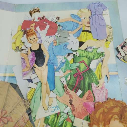 AMAZING!!! Colossal 1940`s to 1960`s Paper Doll and Dress Collection!!! Bid for all!!