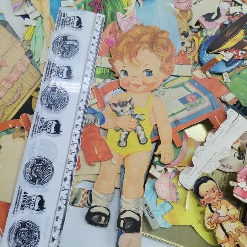 AMAZING!!! Colossal 1940`s to 1960`s Paper Doll and Dress Collection!!! Bid for all!!