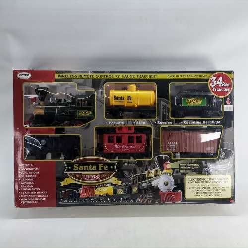 MASSIVE Sante Fe Express G Gauge Boxed Train Set!!! Box 1200mm x 700mm!!!