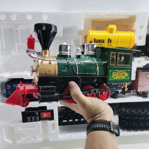 MASSIVE Sante Fe Express G Gauge Boxed Train Set!!! Box 1200mm x 700mm!!!