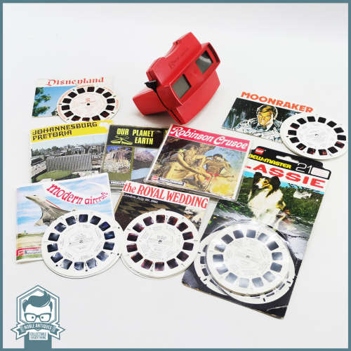Vintage Viewfinder With RARE Film Reel Collection!!! Bid For The Bundle!!!