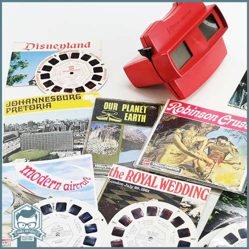 Vintage Viewfinder With RARE Film Reel Collection!!! Bid For The Bundle!!!