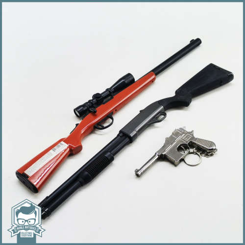 Highly Detailed Gun Shaped Lighters - Bid For Three (30cm Long) !!!