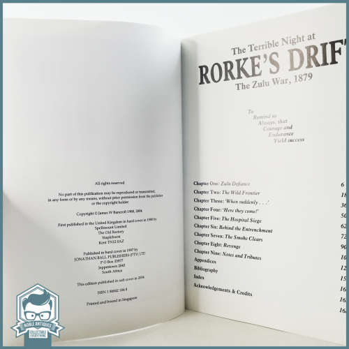 Rorke`s Drift The Zulu War 1879 by James Bancroft (2004 A4 Soft Cover)!!!