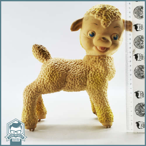 RARE!!! LARGE Original 1960`s Rubber Lamb Squeaky Toy!!!