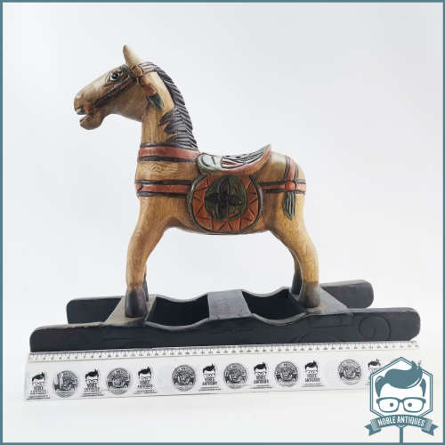 Hand Crafted Highly Decorative Rocking Horse Display!!! 55cm Wide!!!