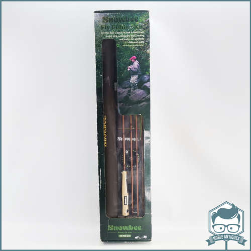 Complete Original Boxed Snowbee Fly Fishing Starter Kit, Includes Rod, Reels and Carry case and Bag!