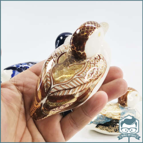 Highly Decorative Hand Painted Zimbabwe Porcelain Ducks By AG Sgma!!!