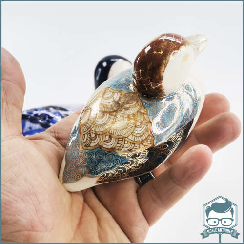 Highly Decorative Hand Painted Zimbabwe Porcelain Ducks By AG Sgma!!!