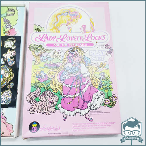 RARE!!! Original 1986 Boxed Vintage Lady Lovely Locks and Pixietails Play Set!!!