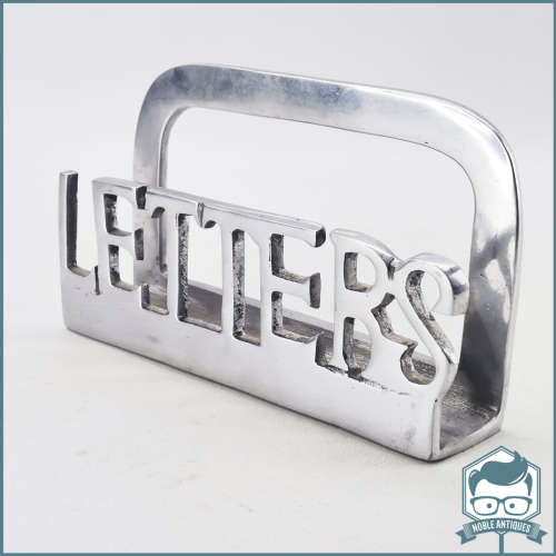 Original Cast Pewter Letter Holder/Stand!!!