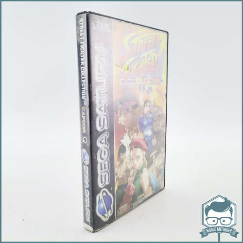 Super Rare!!! Original 1994 SEGA Saturn Street Fighter Collection!!!