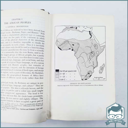 1945 Leather Spine Hardcover - An African Survey by Lord Hailey !!!