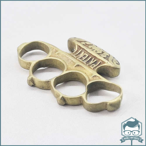 1900`s Patent Boxer Cast Brass Knuckle Duster!!!