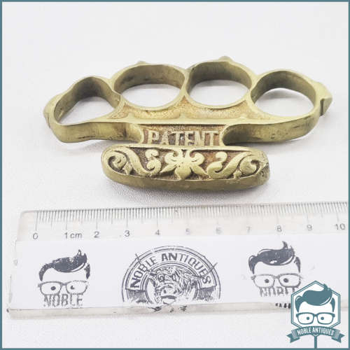 1900`s Patent Boxer Cast Brass Knuckle Duster!!!