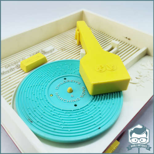 Working Vintage 1971 Fisher Price Record Player and Records!!!