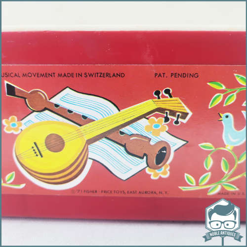 Working Vintage 1971 Fisher Price Record Player and Records!!!