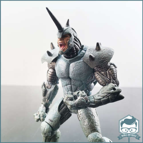 Articulated 2004 Marvel Spiderman Ultimate Rhino Figurine!!!
