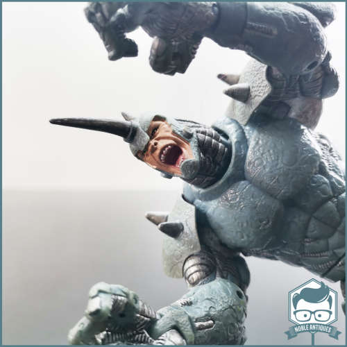 Articulated 2004 Marvel Spiderman Ultimate Rhino Figurine!!!