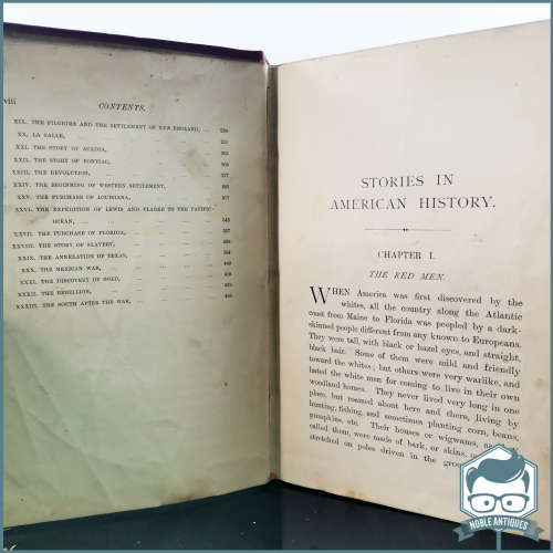 1800`s Illustrated Stories In American History!!!