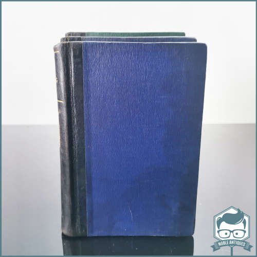 1920-30`s Transvaal Education Department Leather Spine Books - Bid For Three!!!