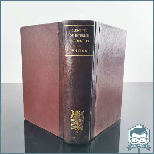 1937 Elements of Interior Decoration by Sherrill Whiton!!!