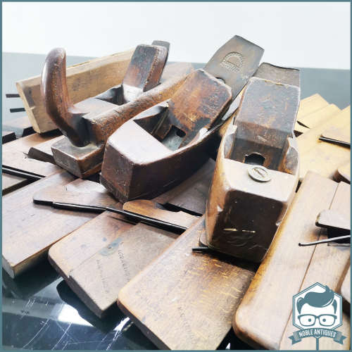 MASSIVE Antique Cabinet and Frame Makers Wood Plane Collection!!!