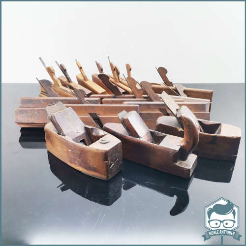 MASSIVE Antique Cabinet and Frame Makers Wood Plane Collection!!!