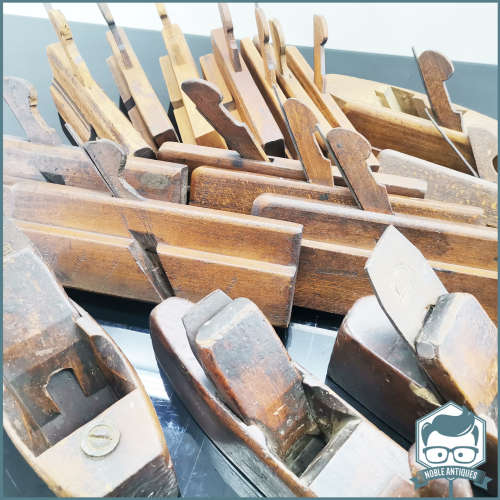 MASSIVE Antique Cabinet and Frame Makers Wood Plane Collection!!!