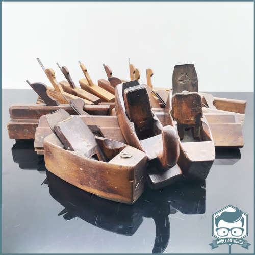 MASSIVE Antique Cabinet and Frame Makers Wood Plane Collection!!!