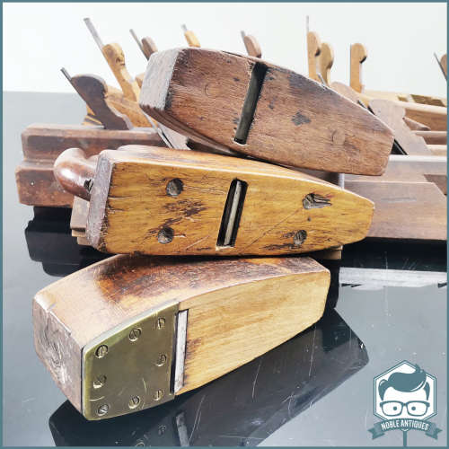 MASSIVE Antique Cabinet and Frame Makers Wood Plane Collection!!!