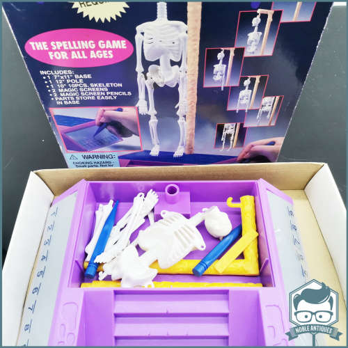 Vintage Boxed 1994 Randtoy TABLE TOP HANGMAN Plastic BOARD GAME!!!
