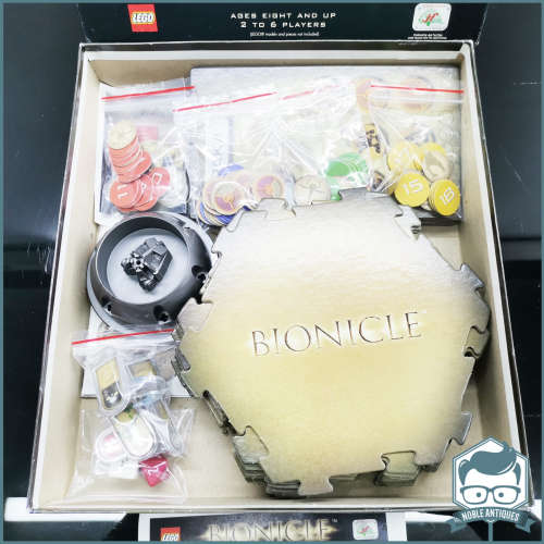 Original Boxed LEGO Bionicle Quest for Makuta Adventure Board Game!!!