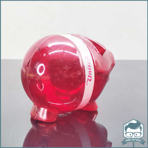 Original Vintage United Piggy Savings Bank!!!