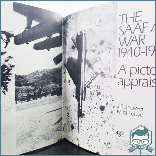 Original The SAAF at war, 1940-1984 by J. S. Bouwer Hardcover with Jacket!!!
