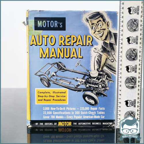1958 Hardcover With Jacket - Motor`s Auto Repair Manual!!!