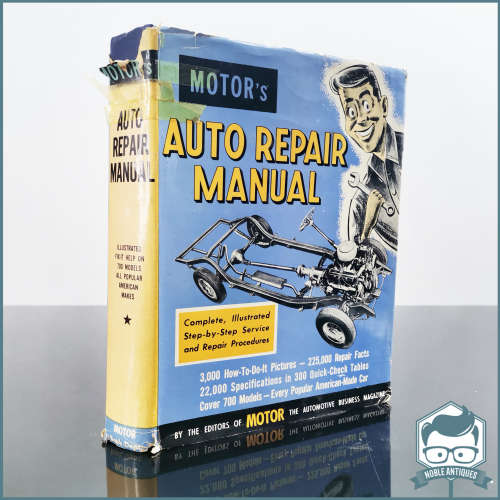 1958 Hardcover With Jacket - Motor`s Auto Repair Manual!!!