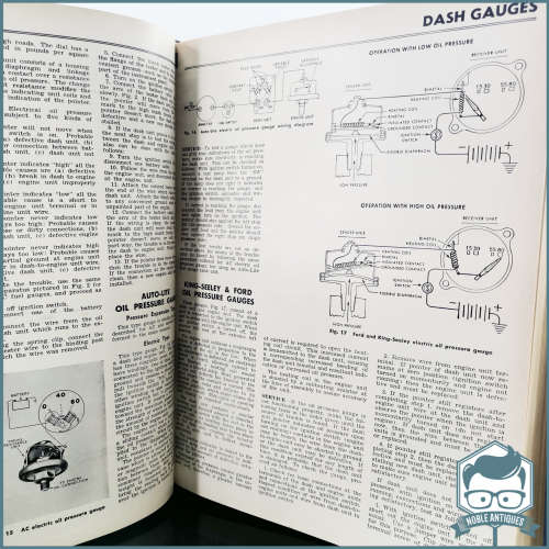1958 Hardcover With Jacket - Motor`s Auto Repair Manual!!!