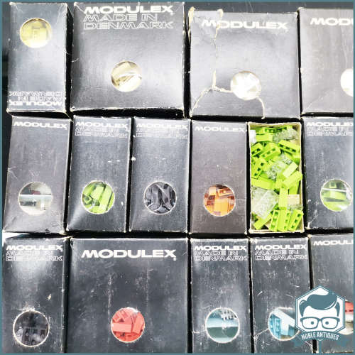 1960`s Original Boxed Modulex Denmark Building Block Collection!!!
