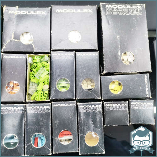 1960`s Original Boxed Modulex Denmark Building Block Collection!!!