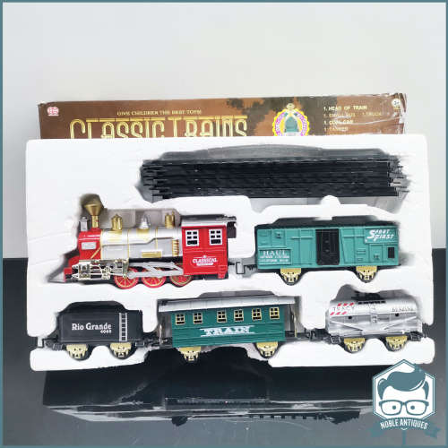 Large Boxed Classic Train Set!!!