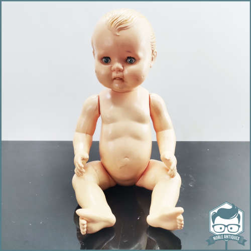 Large 800mm Vintage Hard Plastic Baby Doll!!!