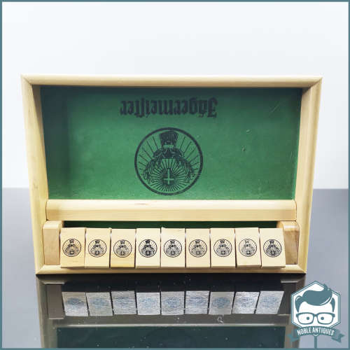 Original Jägermeister Shut The Box Game and Rules!!!