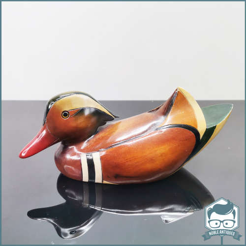 Original Feathers Gallery Handcrafted Wood Manderin Duck 654/2000!!!