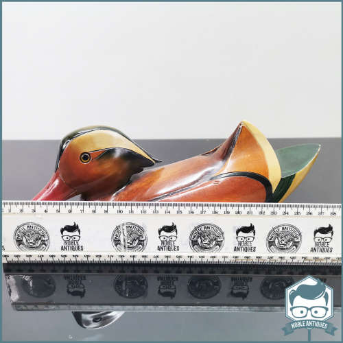 Original Feathers Gallery Handcrafted Wood Manderin Duck 654/2000!!!