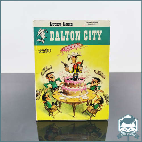 1980`s Lucky Luke Dalton City Comic by Goscinny!!!