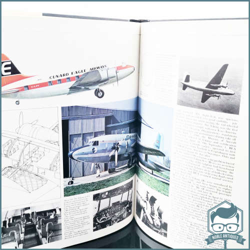 The Illustrated Encyclopedia of Propeller Airliners Book by Bill Gunston Hardcover 265 pages!!!