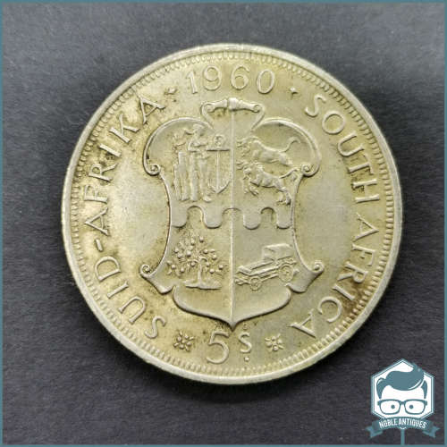 1960 SA SILVER Crown / 5 Shillings, 3 Coins Available, Bid Per Coin!!!